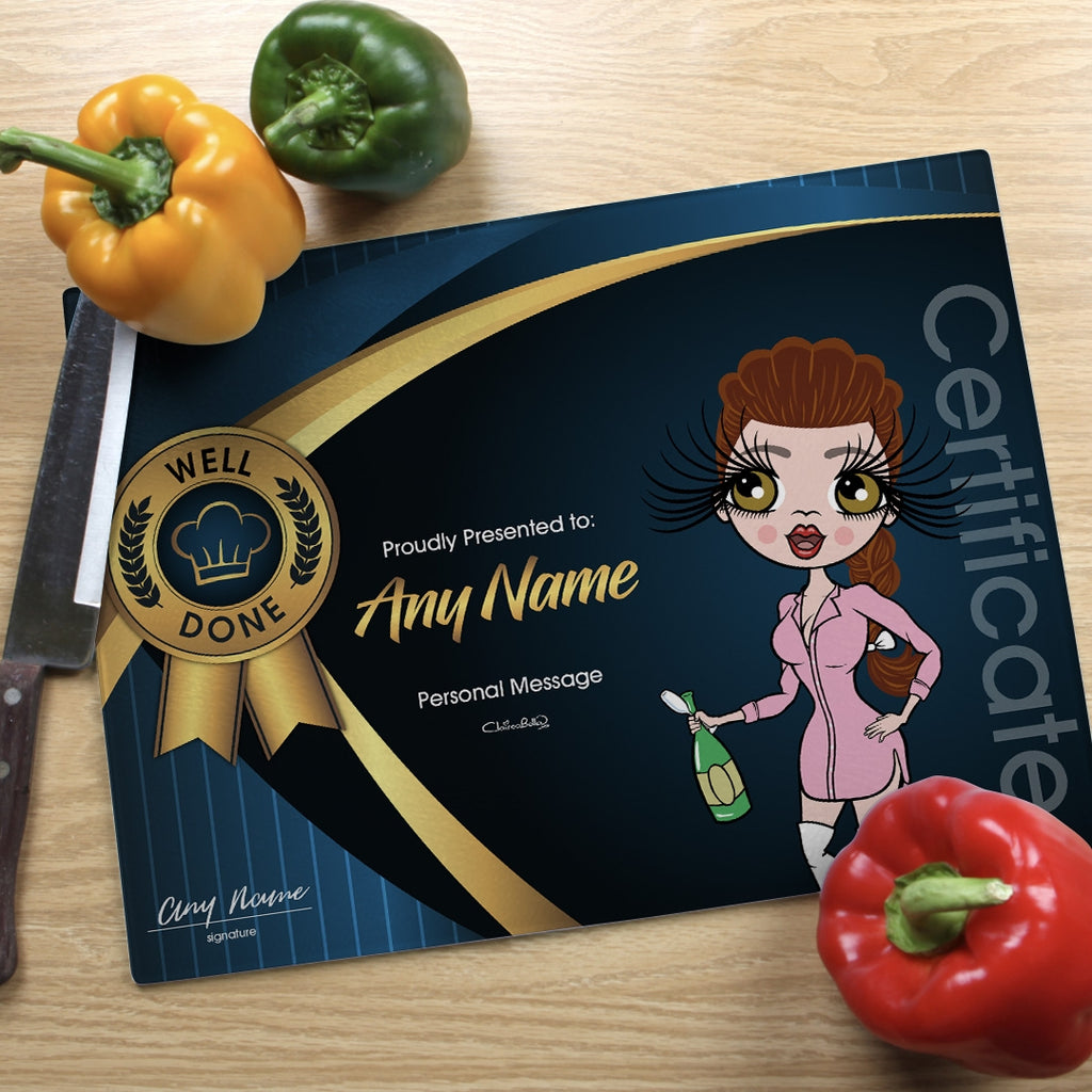 ClaireaBella Glass Chopping Board - Certificate - Image 4