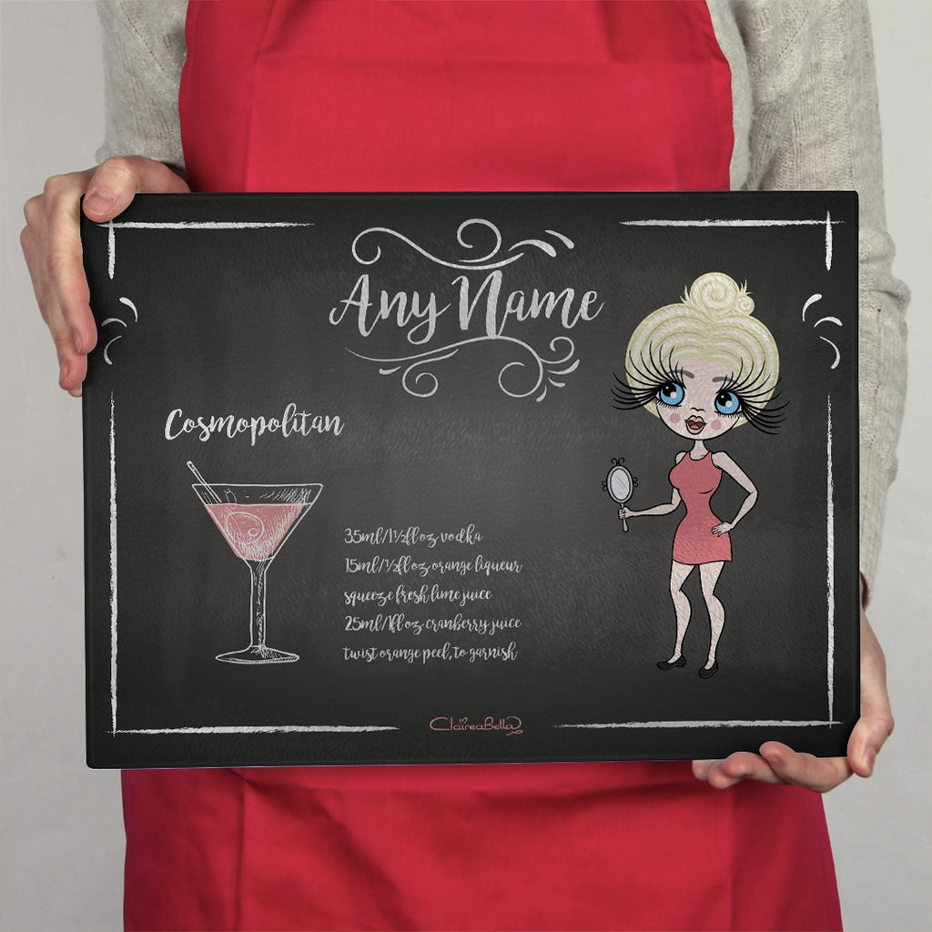 ClaireaBella Landscape Glass Chopping Board - Cocktail - Image 2