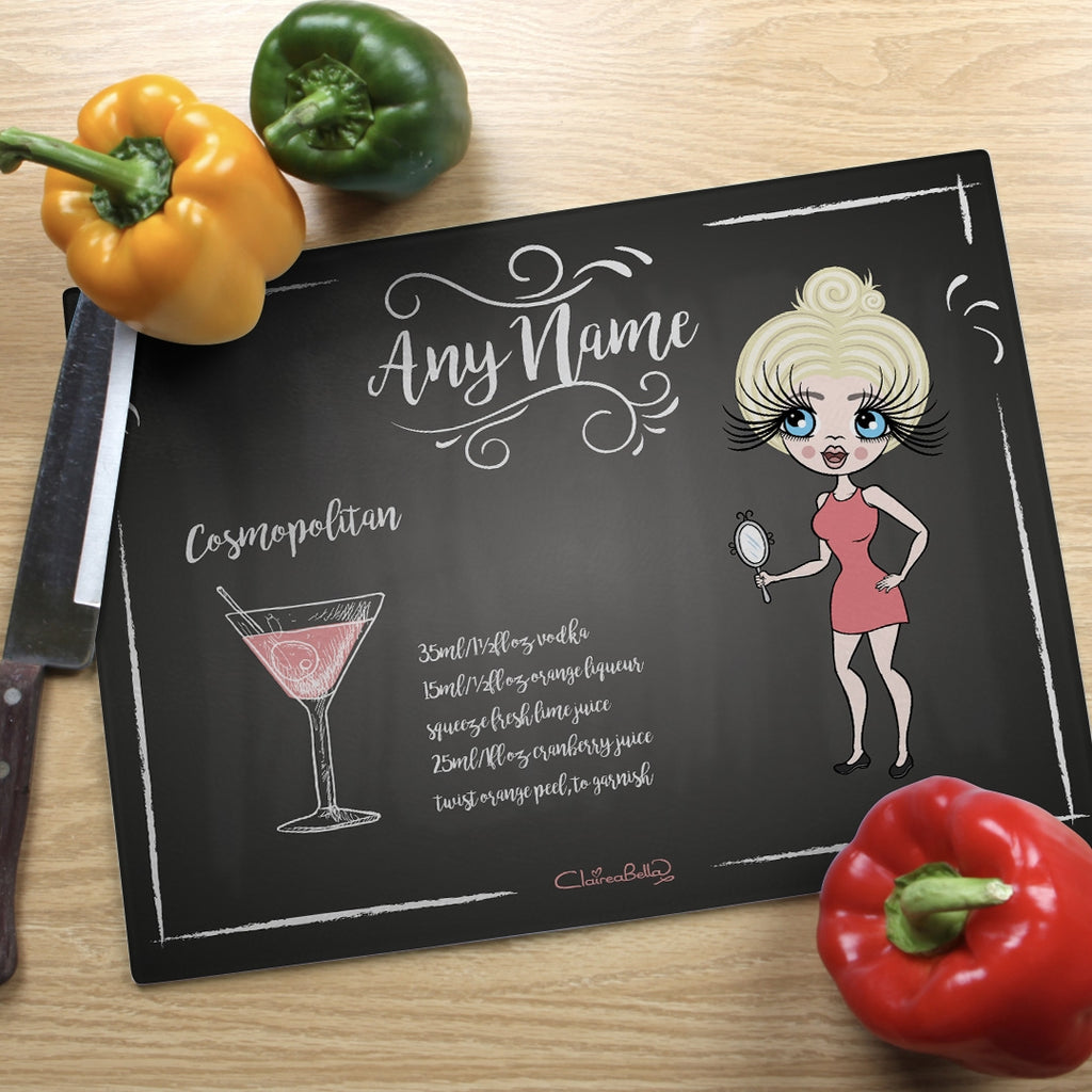 ClaireaBella Landscape Glass Chopping Board - Cocktail - Image 6