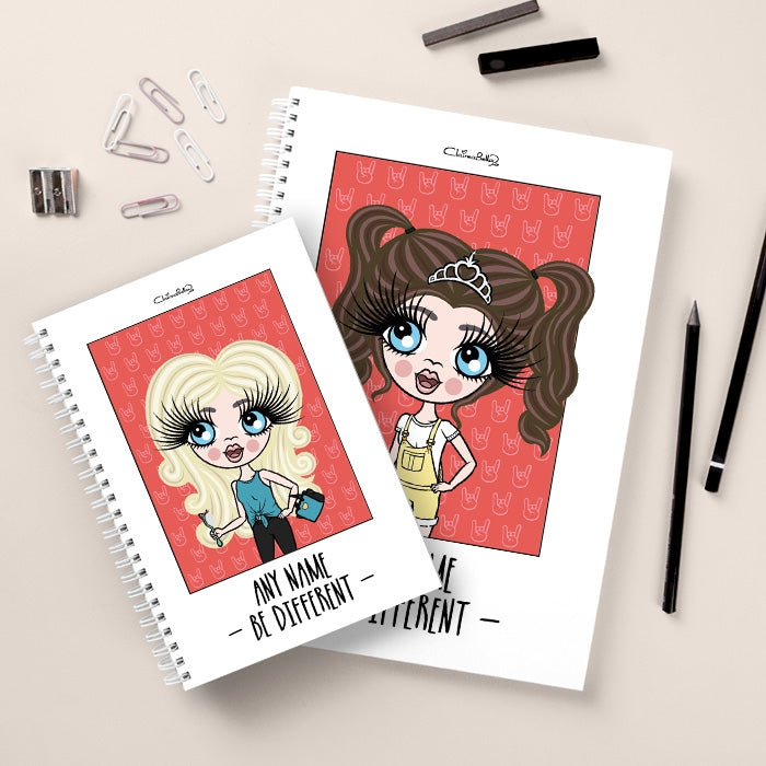 ClaireaBella Girls Be Different Notebook - Image 3