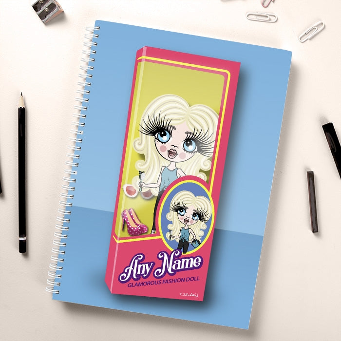 ClaireaBella Girls Glam Doll Notebook - Image 1