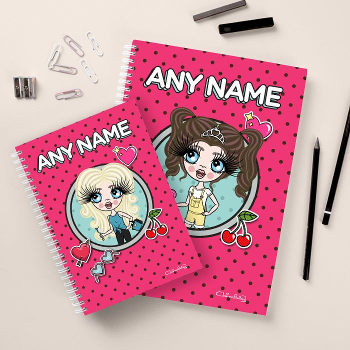ClaireaBella Girls Dotty Notebook - Image 2