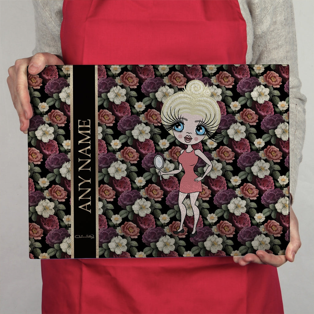 ClaireaBella Landscape Glass Chopping Board - Floral - Image 4
