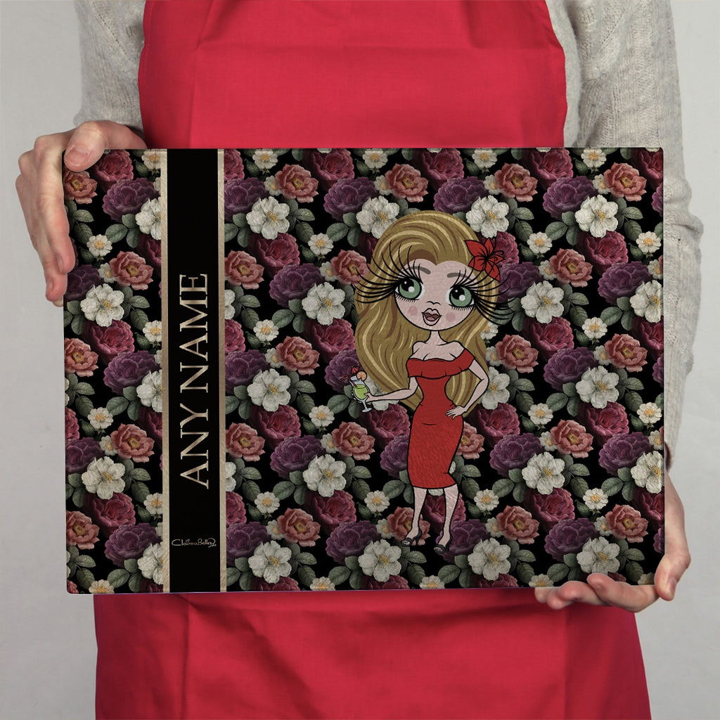ClaireaBella Landscape Glass Chopping Board - Floral - Image 5