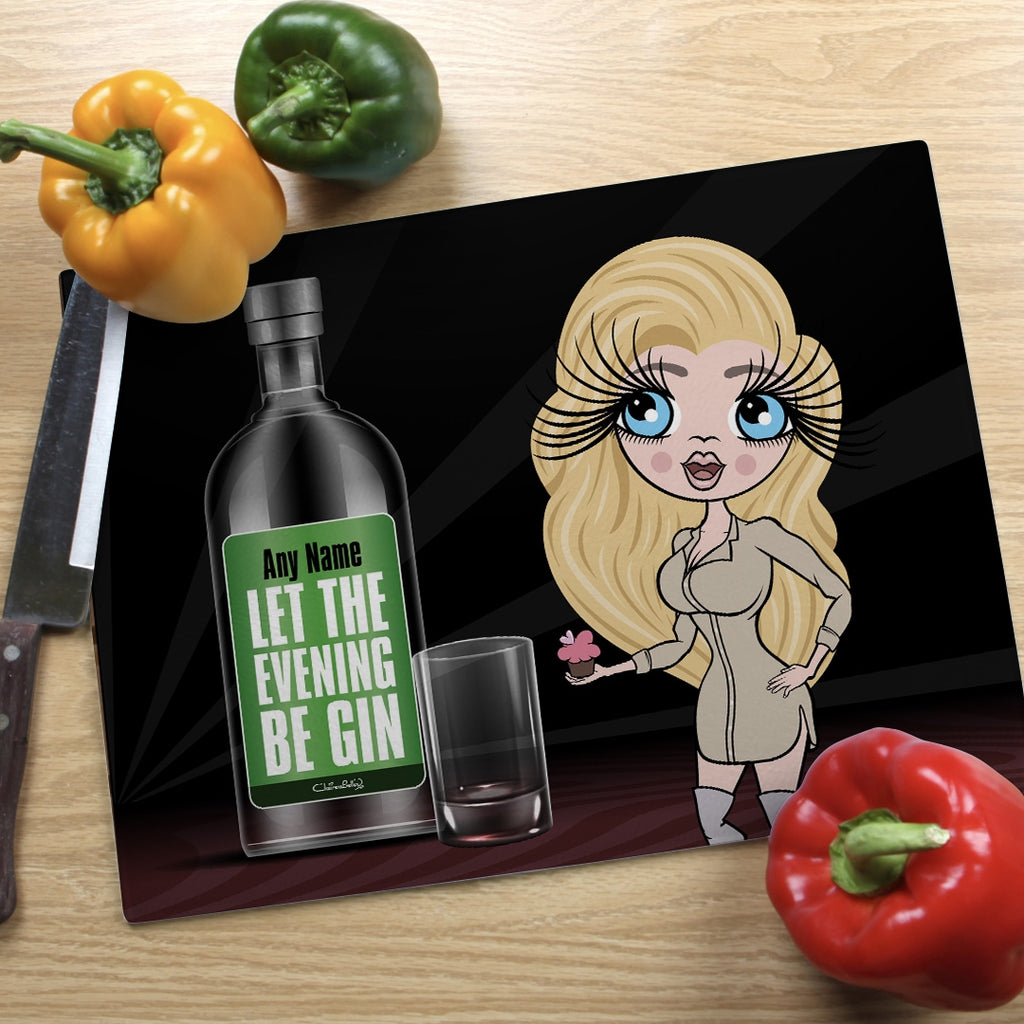 ClaireaBella Landscape Glass Chopping Board - Evening - Image 4