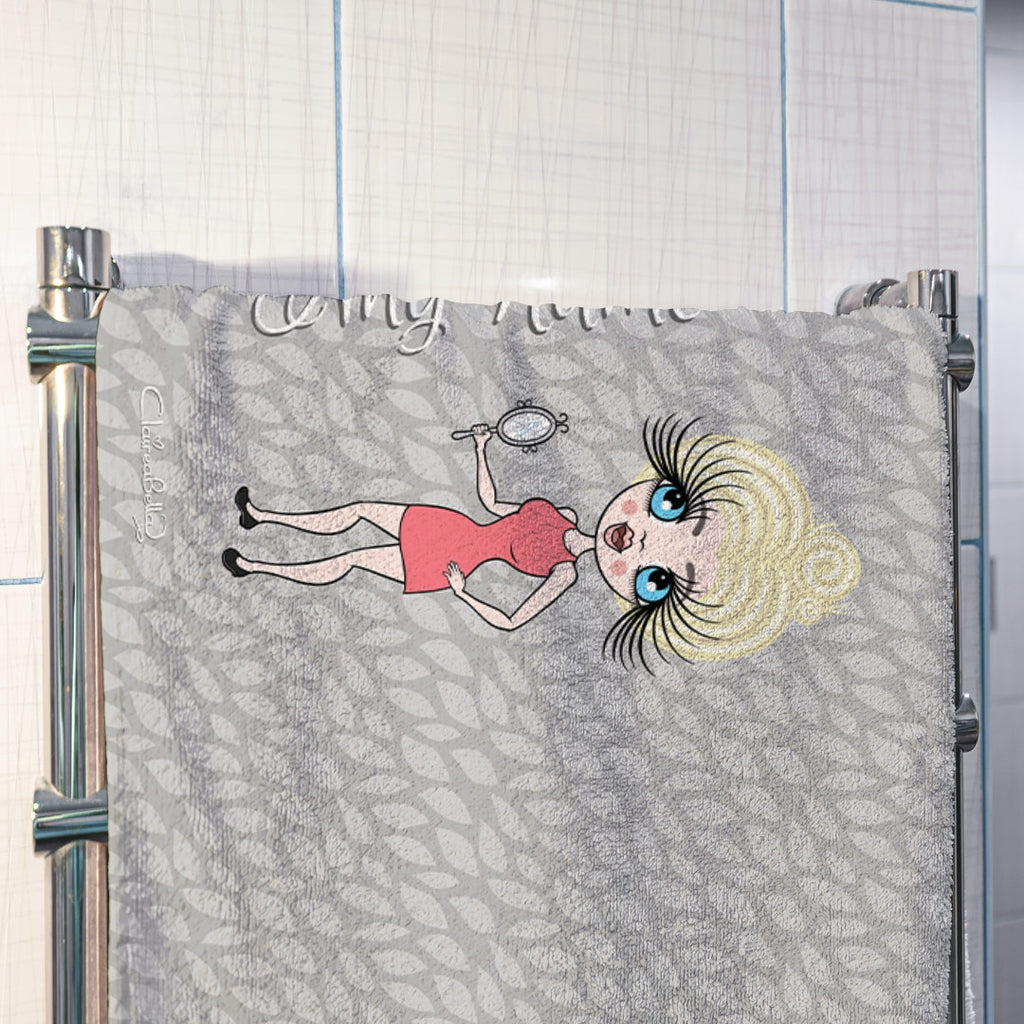 ClaireaBella Grey Hand Towel - Image 4