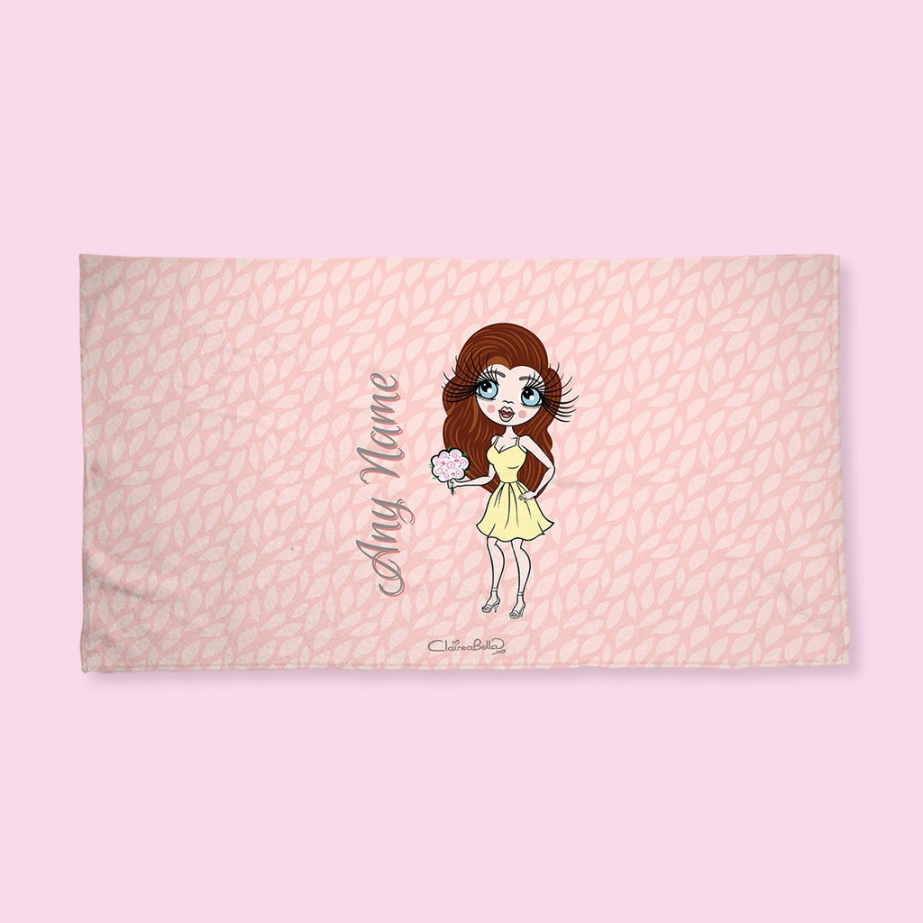 ClaireaBella Pink Hand Towel - Image 4