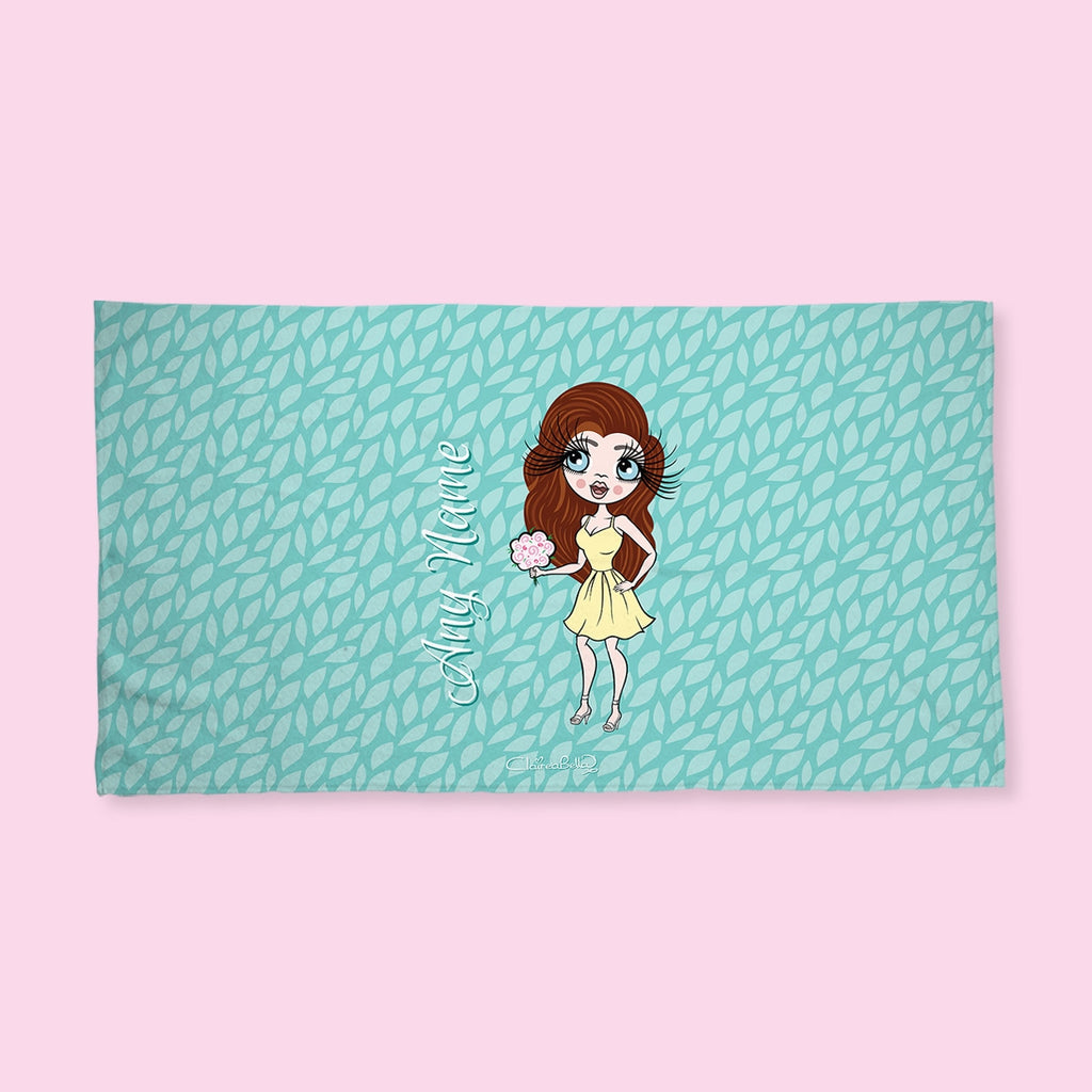 ClaireaBella Turquoise Hand Towel - Image 1
