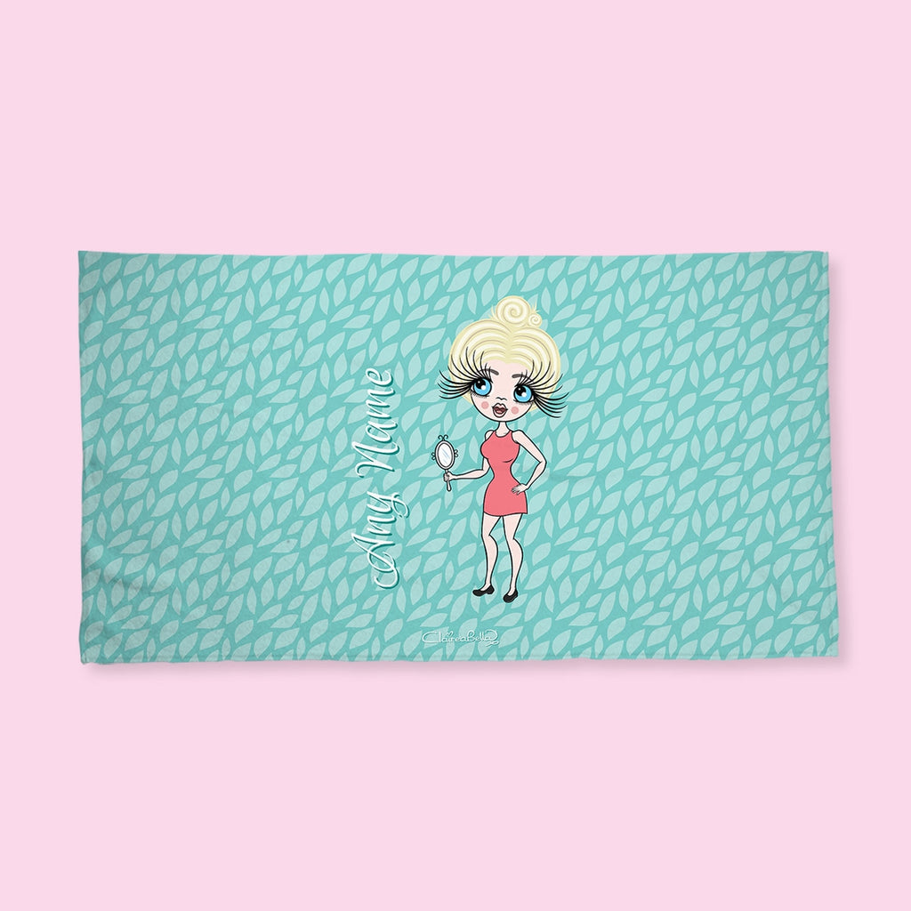 ClaireaBella Turquoise Hand Towel - Image 4