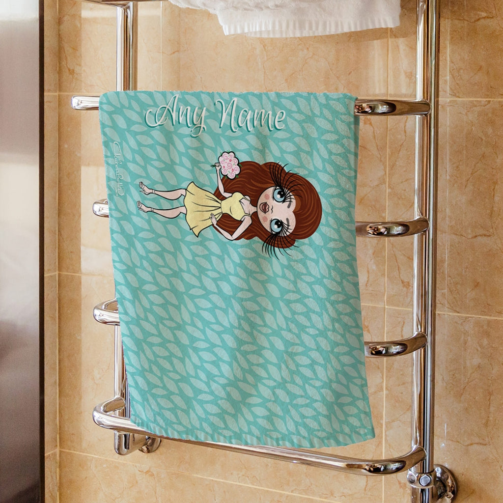 ClaireaBella Turquoise Hand Towel - Image 2