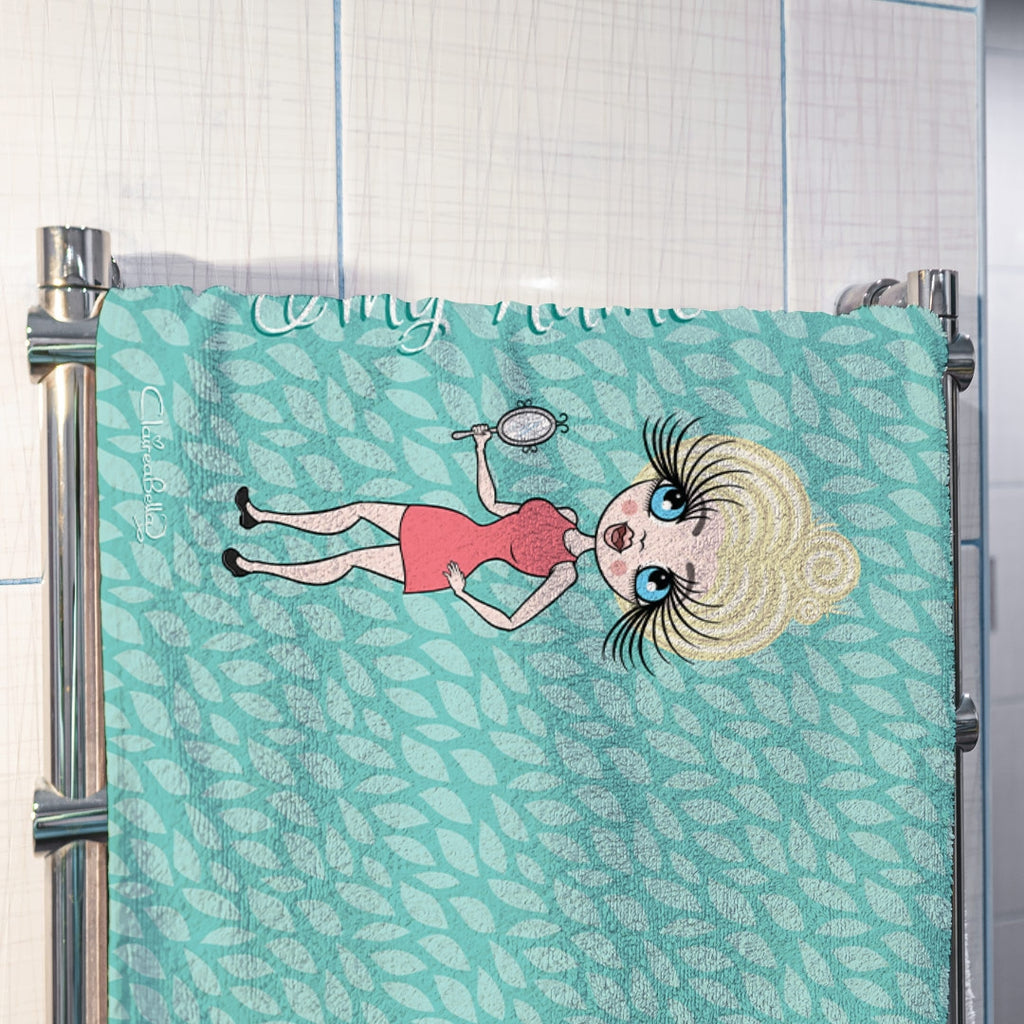 ClaireaBella Turquoise Hand Towel - Image 3