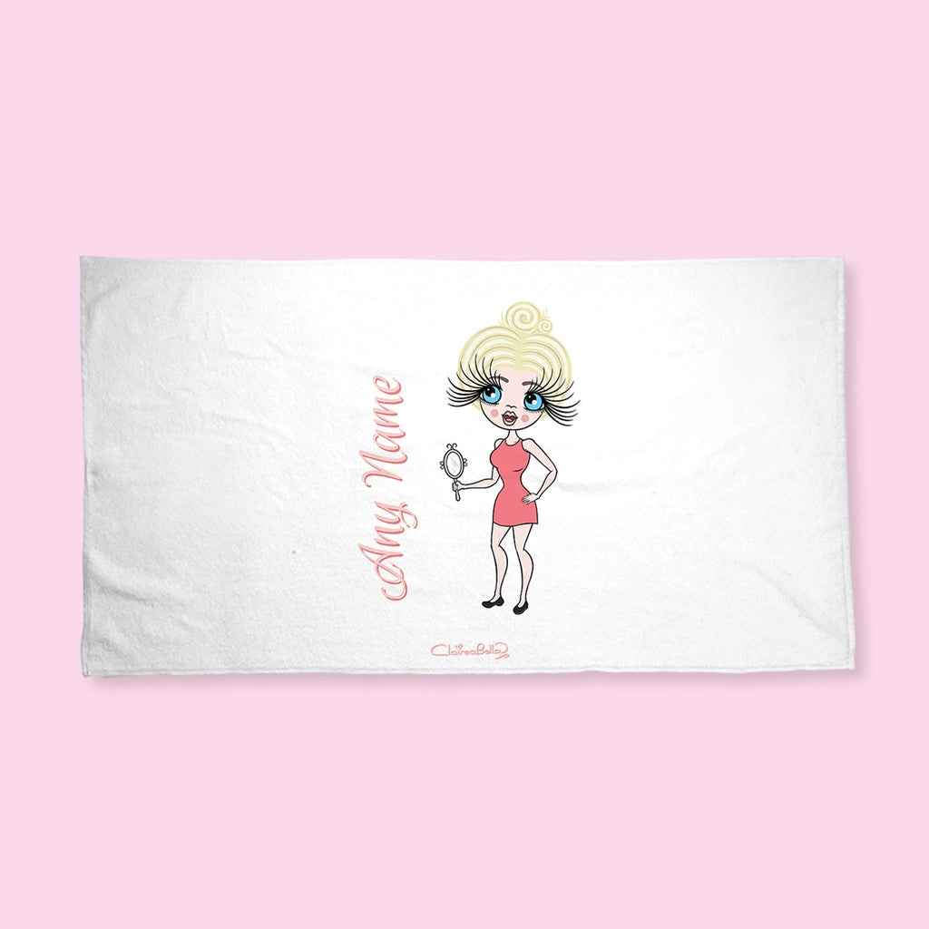 ClaireaBella White Hand Towel - Image 1