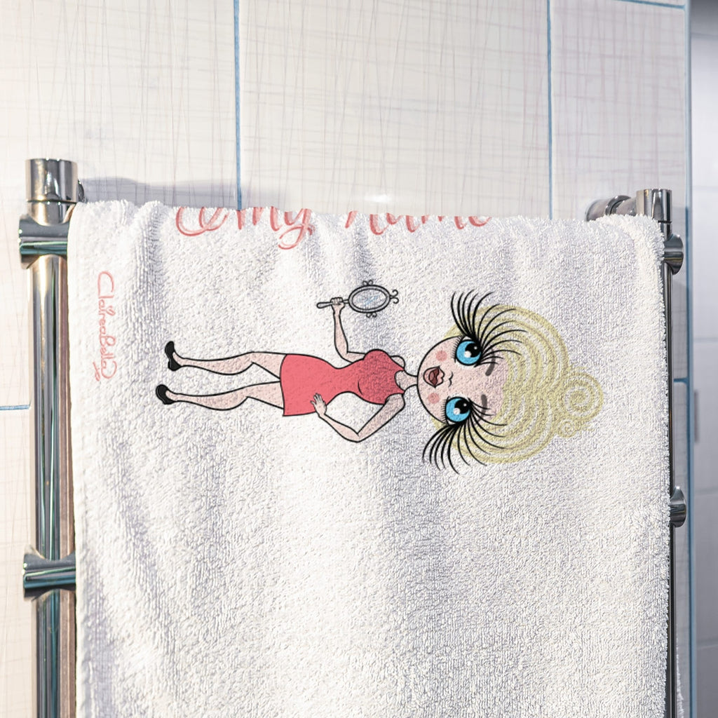 ClaireaBella White Hand Towel - Image 3