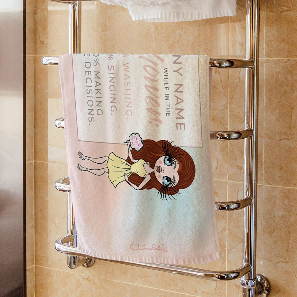 ClaireaBella While In Shower Hand Towel - Image 3