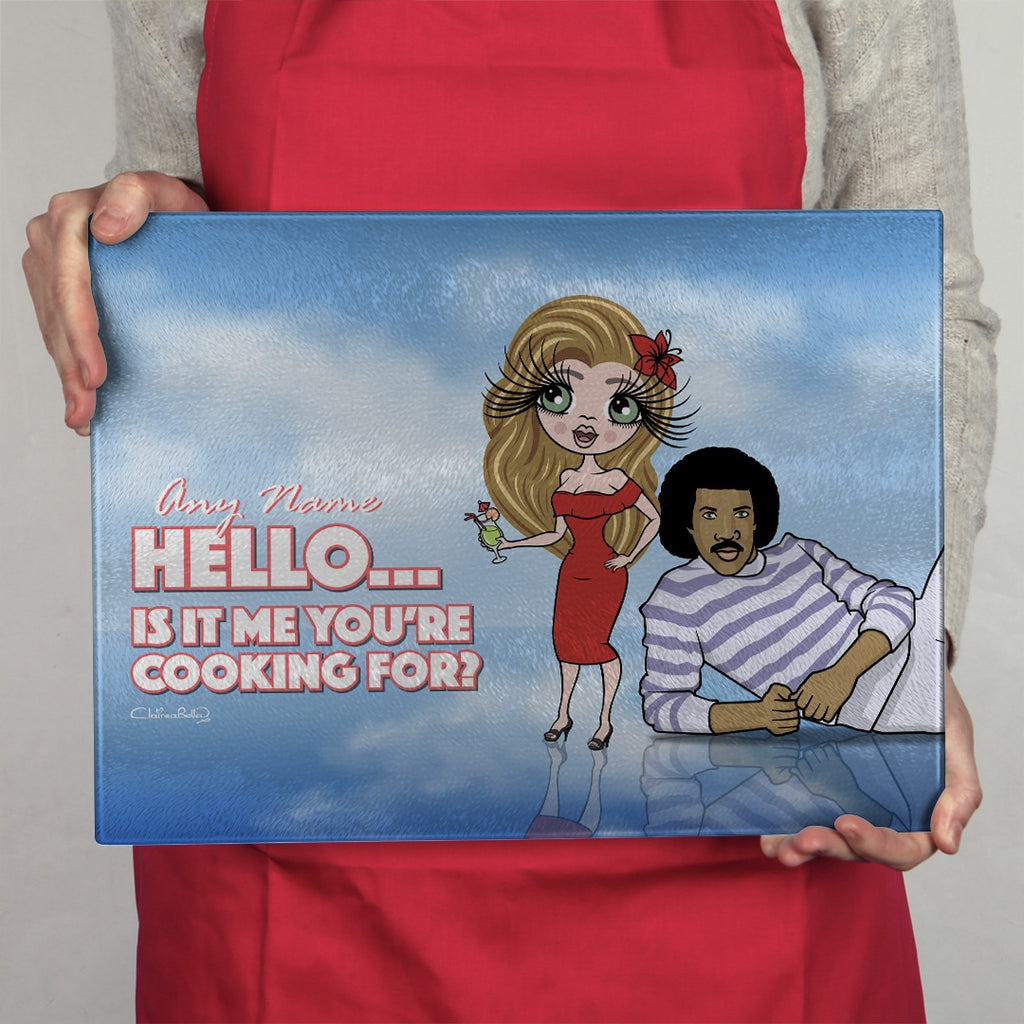 ClaireaBella Landscape Glass Chopping Board - Helloo... - Image 2