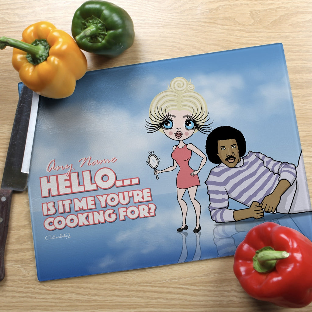 ClaireaBella Landscape Glass Chopping Board - Helloo... - Image 1