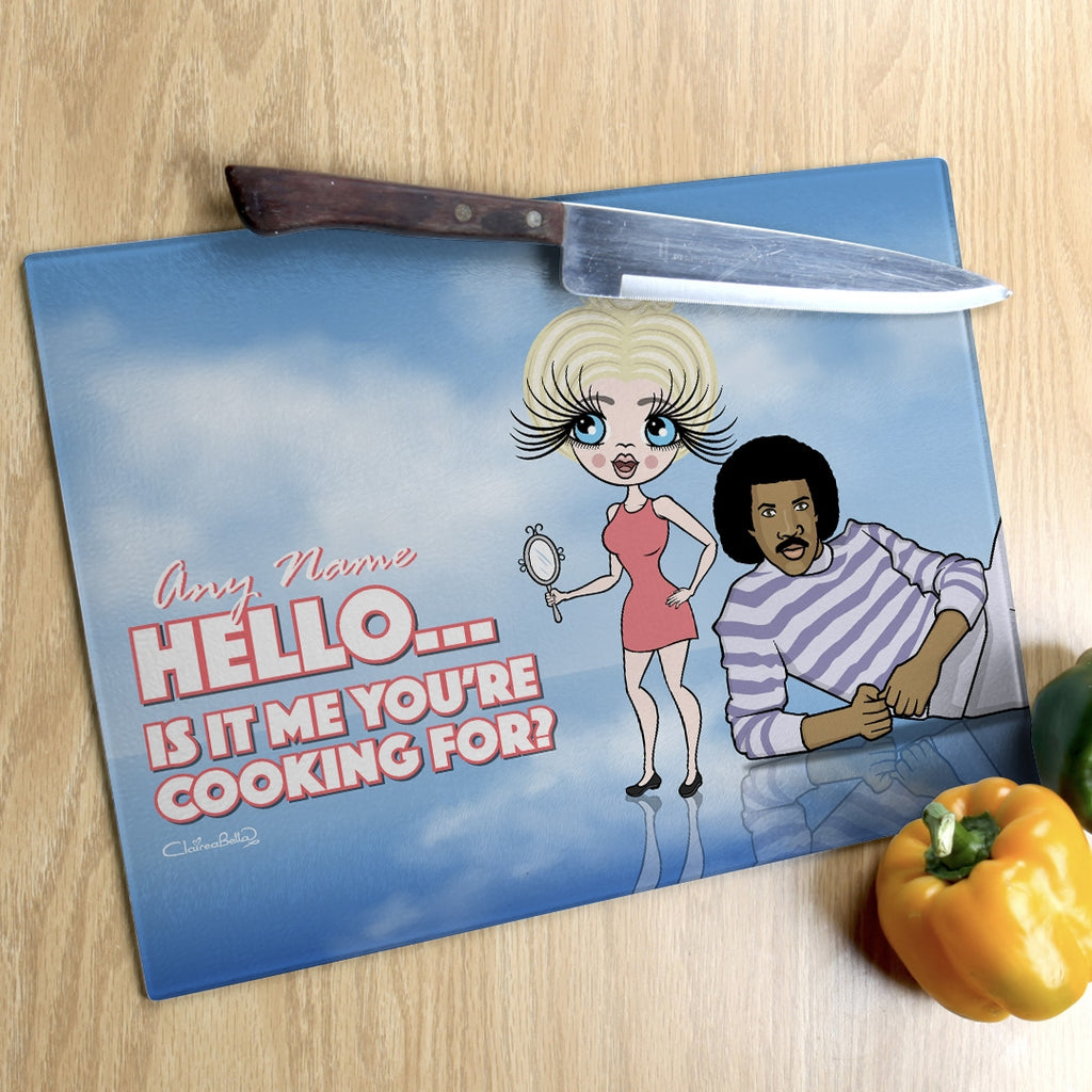 ClaireaBella Landscape Glass Chopping Board - Helloo... - Image 4