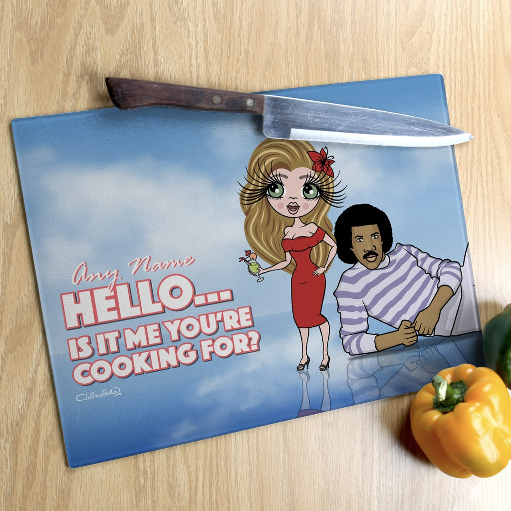 ClaireaBella Landscape Glass Chopping Board - Helloo... - Image 5