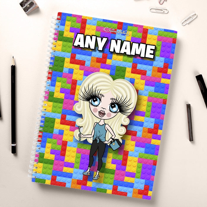 ClaireaBella Girls Colour Blocks Notebook - Image 1