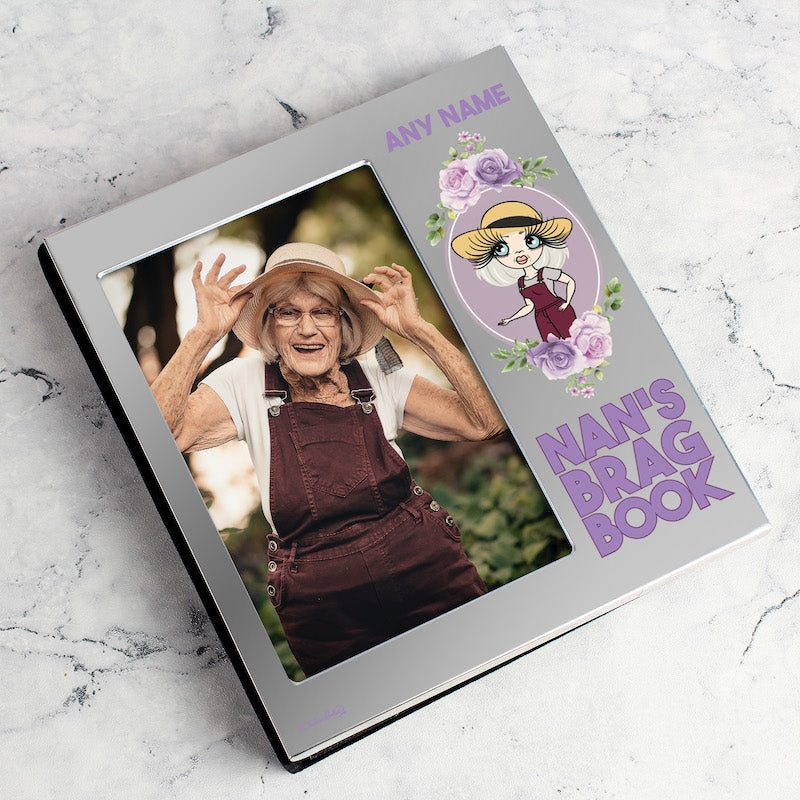 ClaireaBella Personalised Nan's Brag Book Photo Album - Image 1