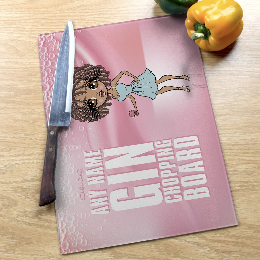 ClaireaBella Landscape Glass Chopping Board - Pink Gin - Image 6