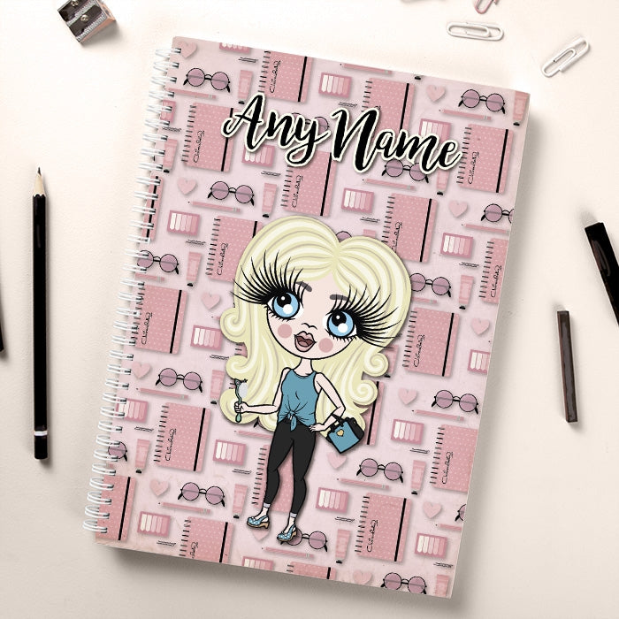 ClaireaBella Girls Pink Stationery Notebook - Image 2