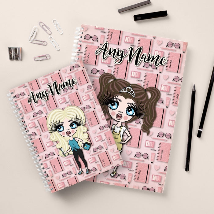 ClaireaBella Girls Pink Stationery Notebook - Image 3