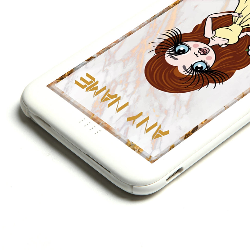 ClaireaBella Marble Portable Power Bank - Image 4