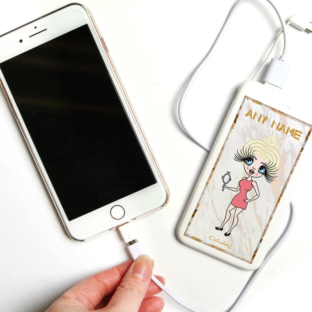 ClaireaBella Marble Portable Power Bank - Image 2