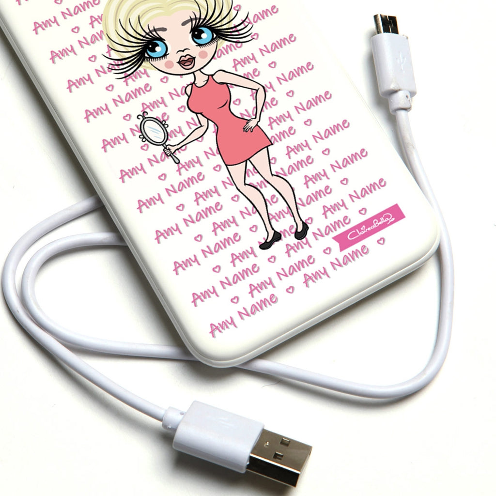 ClaireaBella Typography Portable Power Bank - Image 3