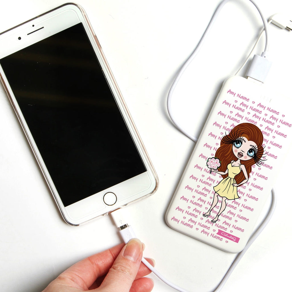 ClaireaBella Typography Portable Power Bank - Image 2