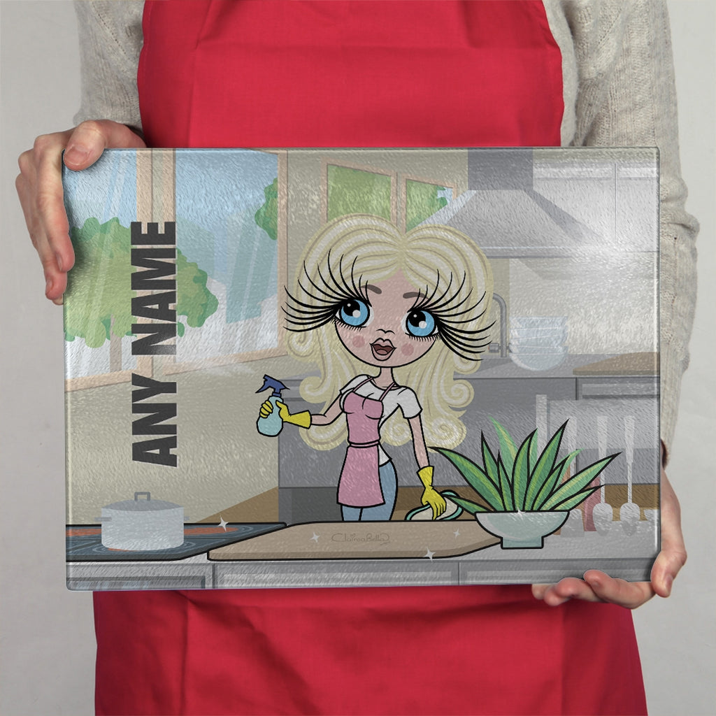 ClaireaBella Landscape Glass Chopping Board - Queen Of Clean - Image 5