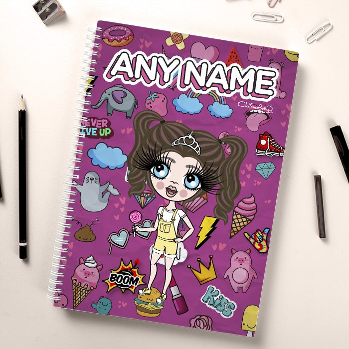 ClaireaBella Girls Stickers Notebook - Image 2
