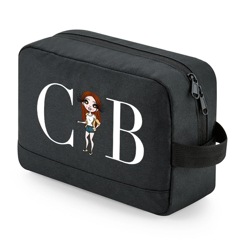 ClaireaBella Personalised LUX Centre Toiletry Bag - Image 1