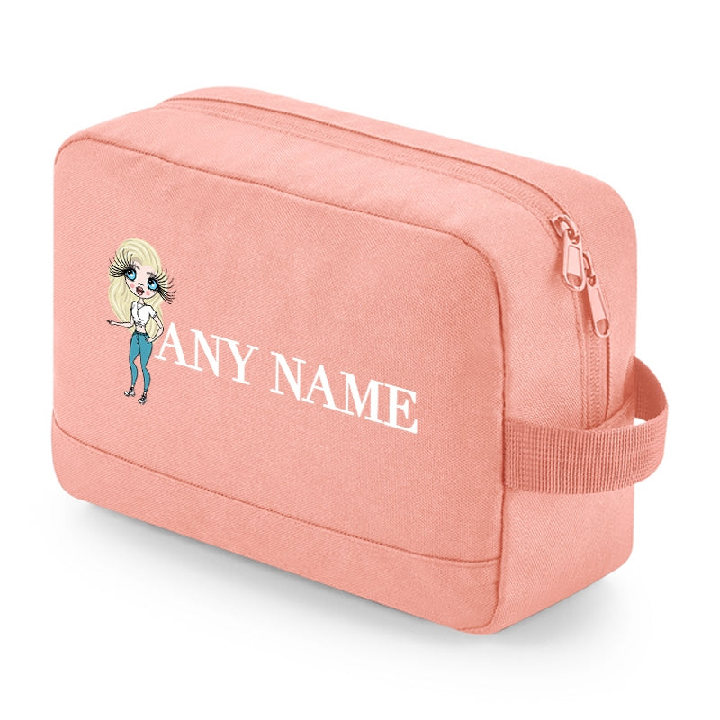 ClaireaBella Personalised LUX Name Toiletry Bag - Image 1