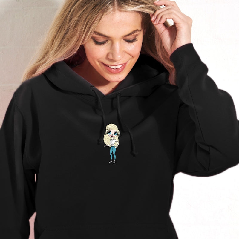 ClaireaBella Varsity Central Character Hoodie - Image 2
