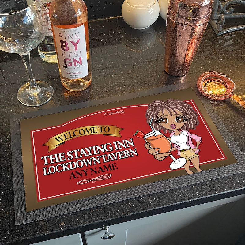 ClaireaBella Personalised Staying Inn Rubber Bar Runner - Image 1