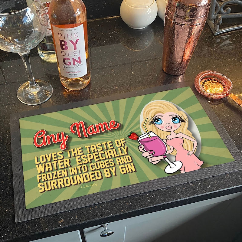 ClaireaBella Personalised Water Rubber Bar Runner - Image 1