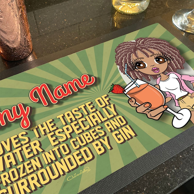 ClaireaBella Personalised Water Rubber Bar Runner - Image 2