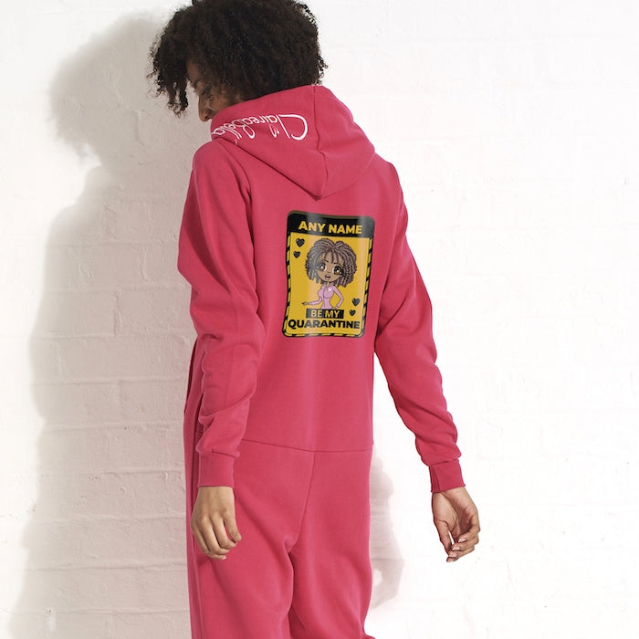 ClaireaBella Adult Be My Quarantine Couples Onesie - Image 7