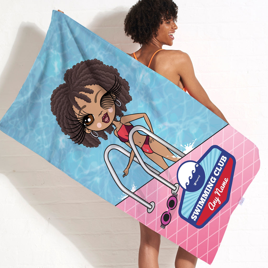 ClaireaBella Personalised Poolside Swimming Towel - Image 5