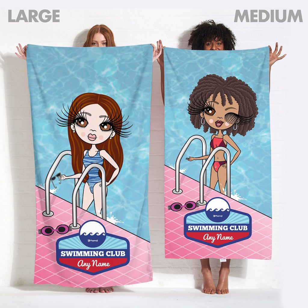 ClaireaBella Personalised Poolside Swimming Towel - Image 6