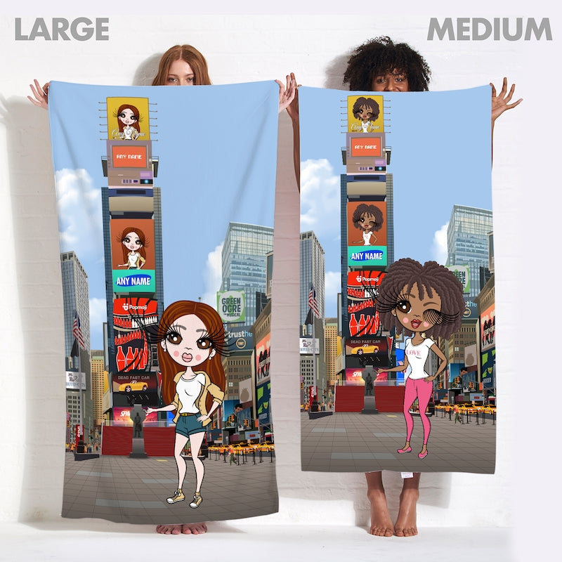 ClaireaBella Times Square Beach Towel - Image 6