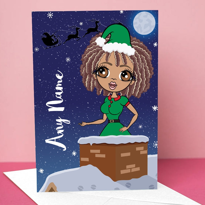 ClaireaBella Chimney Christmas Card - Image 4