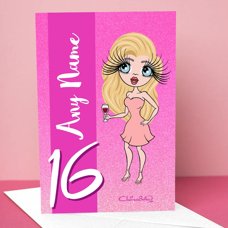 ClaireaBella Glitter 16th Birthday Card - Image 4
