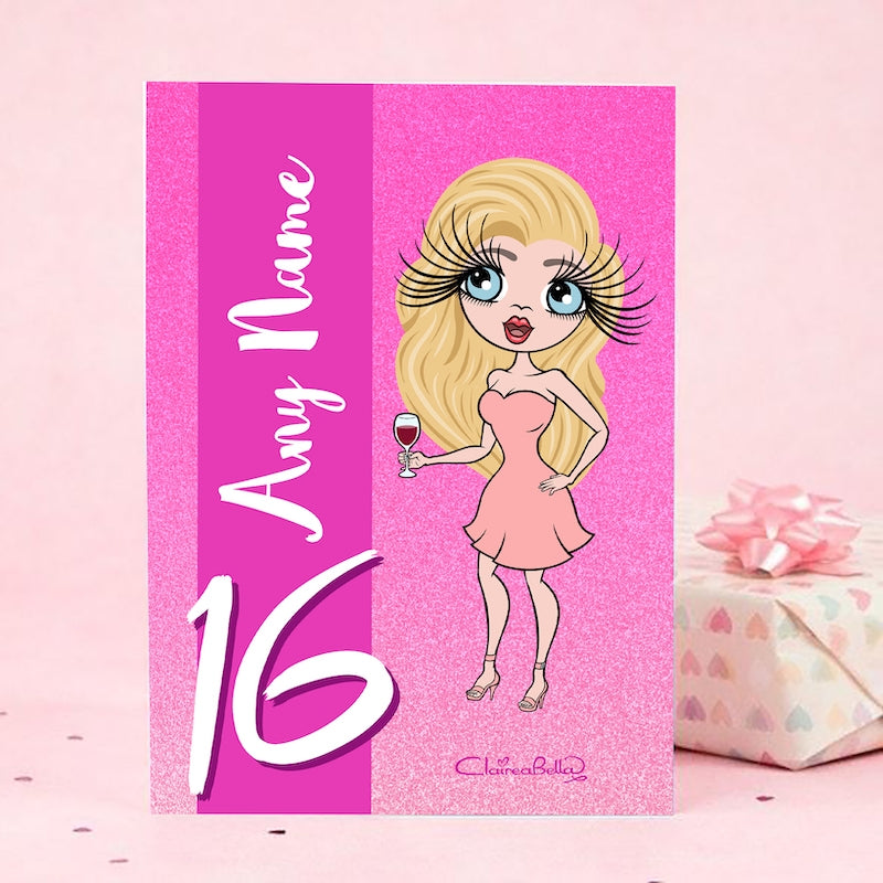 ClaireaBella Glitter 16th Birthday Card - Image 3