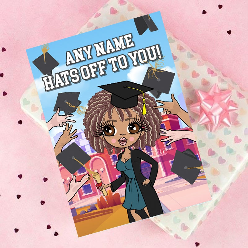 ClaireaBella Graduation Hats Off Card - Image 4