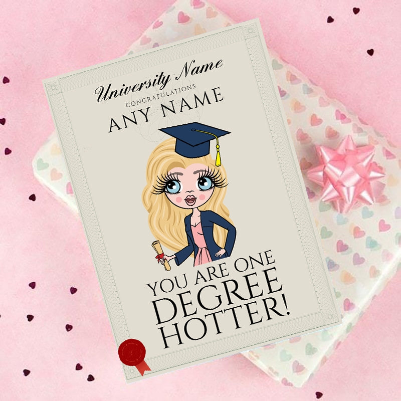 ClaireaBella Graduation One Degree Hotter Card - Image 4