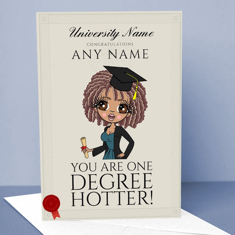 ClaireaBella Graduation One Degree Hotter Card - Image 5