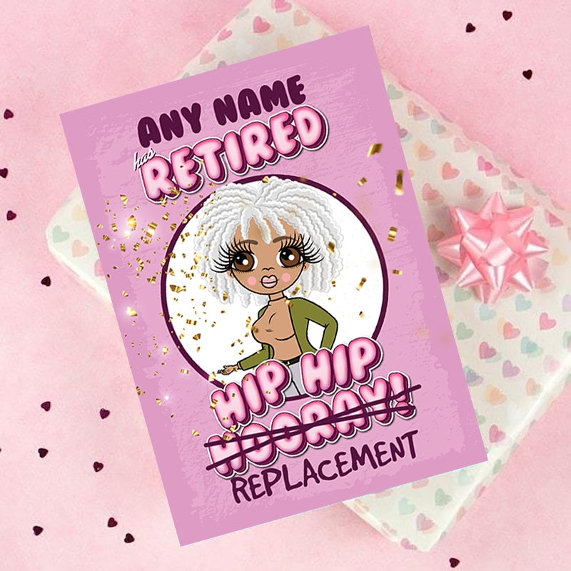 ClaireaBella Retirement Hip Hip Replacement Card - Image 1
